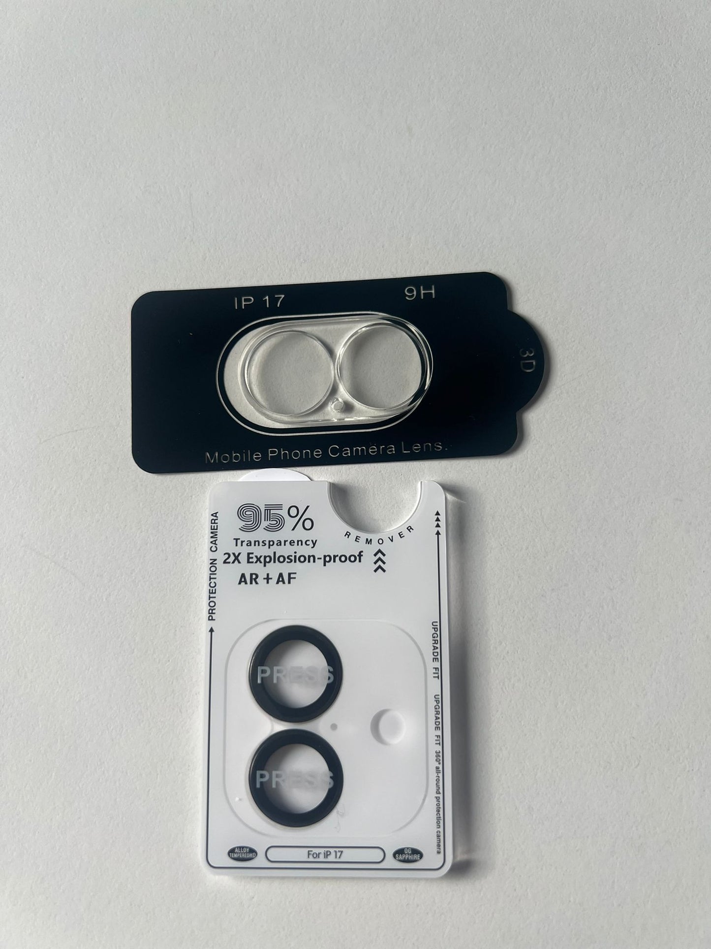 iPhone 17 – Transparent MagSafe-fodral med dubbla kameraskydd: Separata linskåpor och fullramsskydd