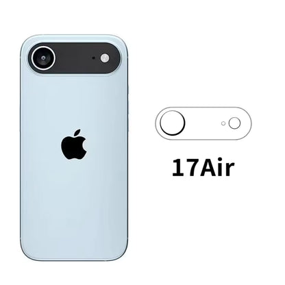 iPhone 17 Air – Transparent MagSafe-fodral med dubbla kameraskydd: Separata linskåpor och fullramsskydd
