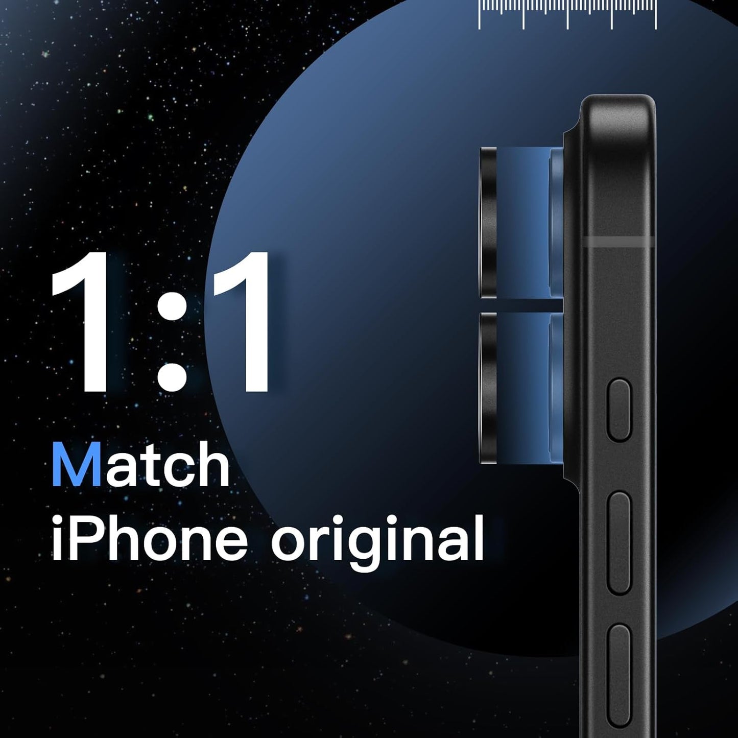 iPhone 17 3-i-1 skyddspaket – Transparent MagSafe-fodral + kameraram skydd + separata linskydd