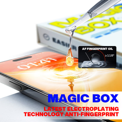 iPhone 17 Magic Box 2-Pack Härdat Glas Skärmskydd – 2 Skyddsfilmer, Enkel Installation & Kristallklart Skydd