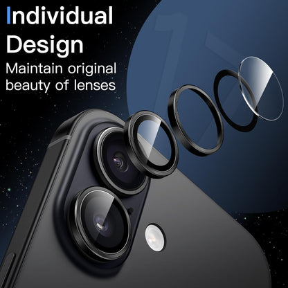 iPhone 17 3-i-1 skyddspaket – Transparent MagSafe-fodral + kameraram skydd + separata linskydd