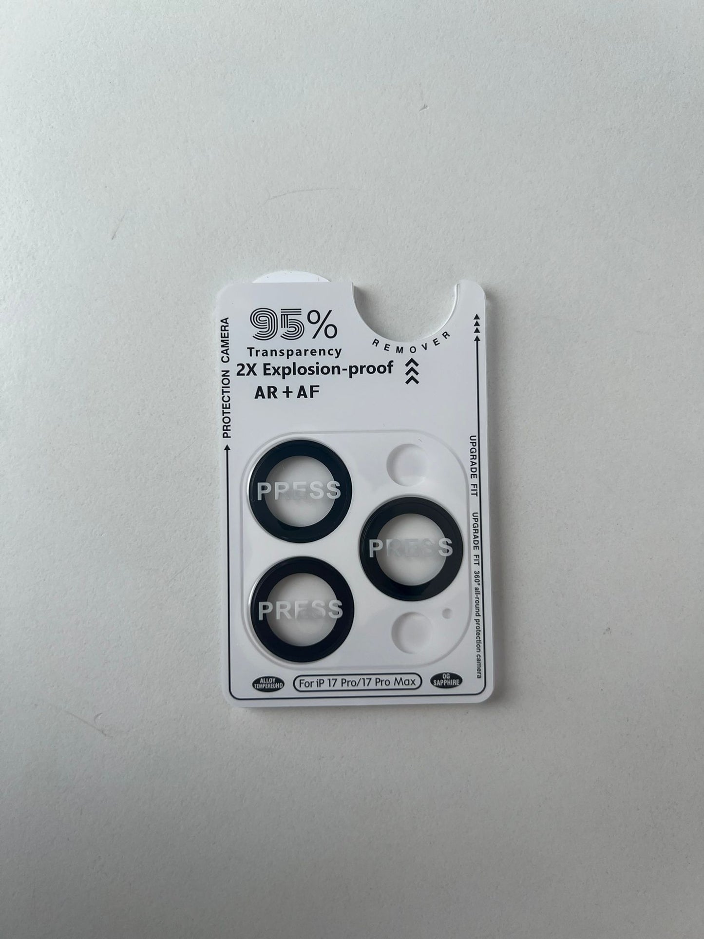 iPhone 17 Pro 3-i-1 Skyddspaket – Transparent MagSafe Skal + Kameralinsskydd i Ram + 3x Linsskydd