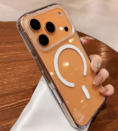 3-i-1-paket med komplett skydd för iPhone 17 pro max | Magic Box skärmskydd + dubbla kameralinsskydd + transparent MagSafe-skal