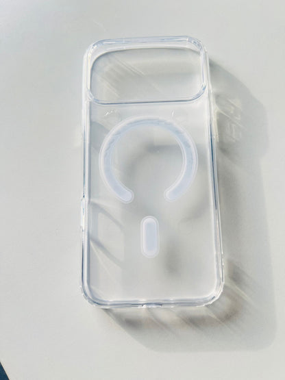 iPhone 17 Pro Max 3-i-1 Skyddspaket – Transparent MagSafe Skal + Kameraskydd i Ram + 3x Linsskydd