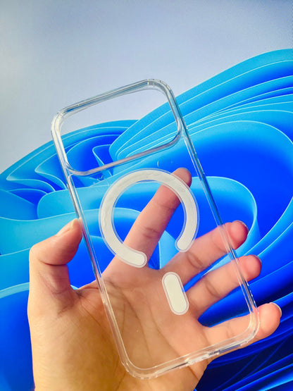 iPhone 17 Pro Max 3-i-1 Skyddspaket – Transparent MagSafe Skal + Kameraskydd i Ram + 3x Linsskydd