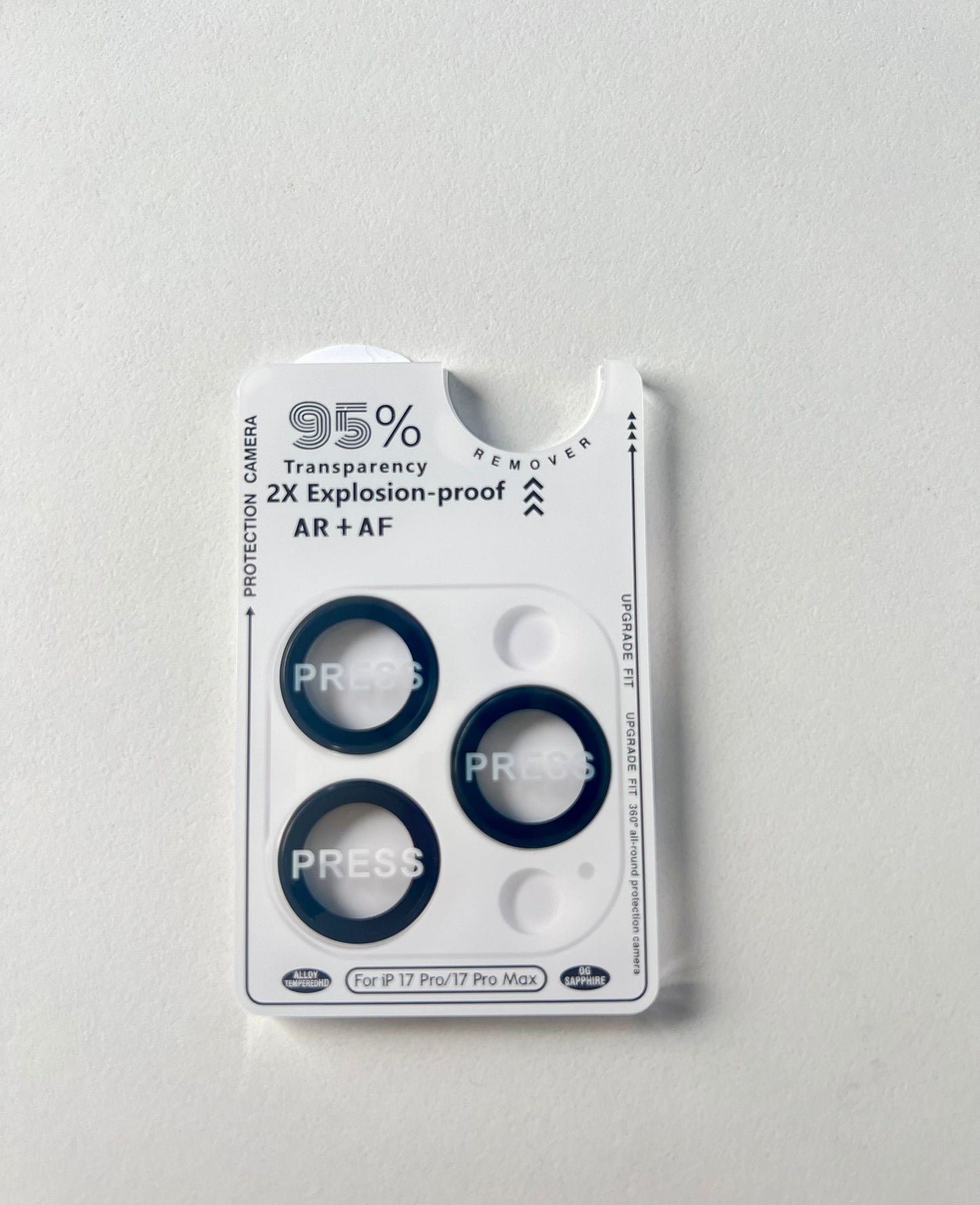 iPhone 17 Pro Max 3-i-1 Skyddspaket – Transparent MagSafe Skal + Kameraskydd i Ram + 3x Linsskydd