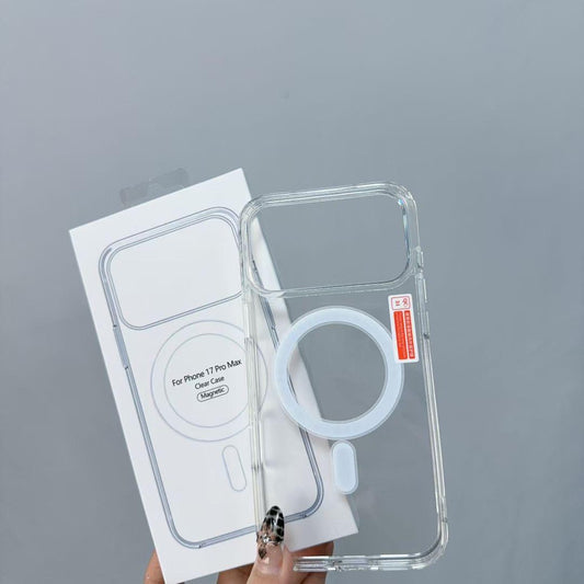 iPhone 17 Pro Max 3-i-1 Skyddspaket – Transparent MagSafe Skal + Kameraskydd i Ram + 3x Linsskydd